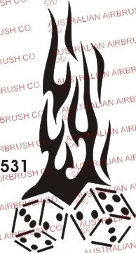 Stencil: 531 2.5in 63mm